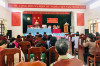 Cử tri xã Sơn Thành Tây tiếp xúc đại biểu HĐND tỉnh khoá VIII, đại biểu HĐND huyện khóa XI nhiệm kì 2021-2026 trước kì họp thường lệ cuối năm 2022